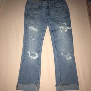 American Eagle Crop Jeans